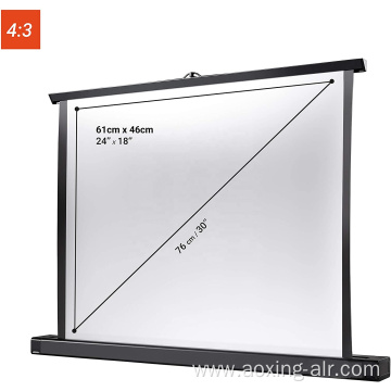 Fast fold floor pull up Mini projection screen